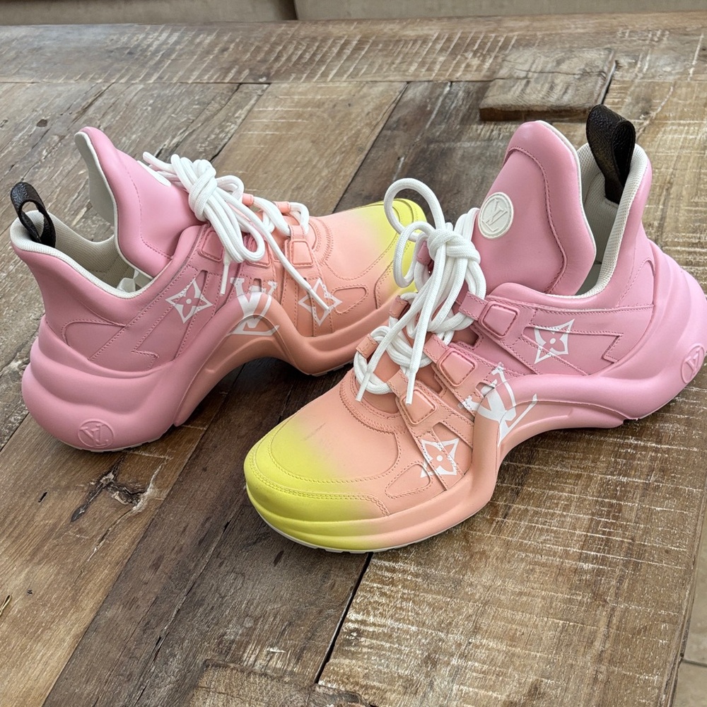 Louis Vuitton Paris Sneakers …just worn for a video